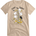 koszulka saksofon tenorowy czas na hałas ekri 
