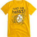 Bęben czas na hałas mono żółta męska