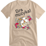 Koszulka z instrumentem muzycznym