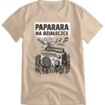 Koszulka dla działkowca ekri