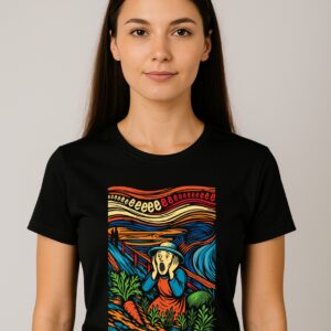 Koszulka dla miłośniczek zieleni, Van Gogh, koszulka dla ogrodniczki