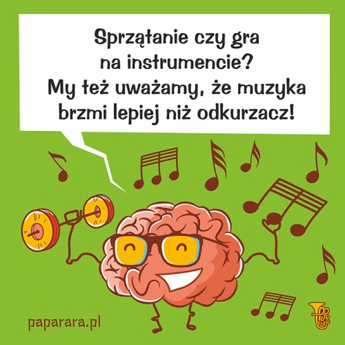 Sprzątanie czy gra na instrumencie? My też uważamy, że muzyka brzmi lepiej niż odkurzacz!