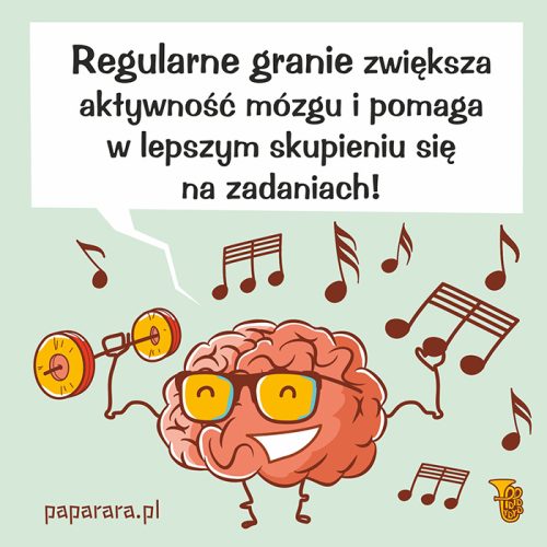 Regularne granie zwiększa aktywność mózgu i pomaga w lepszym skupieni się na zadaniach!
